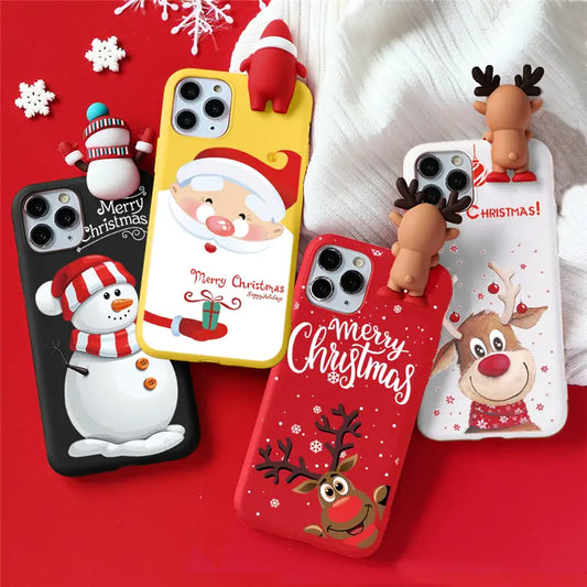 3D Doll Christmas iPhone X Case